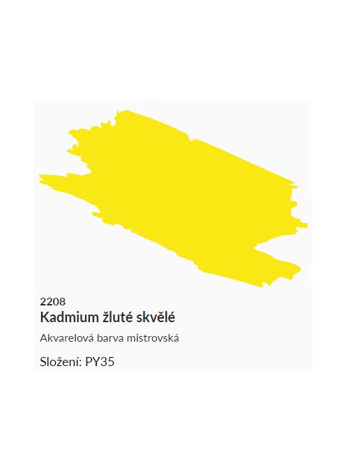 Umton akvarellfesték 2,6 ml – 2208 kadmium sárga briliáns