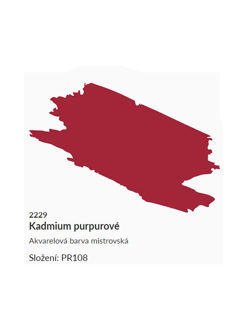 Umton akvarellfesték 2,6 ml – 2229 kadmiumlila