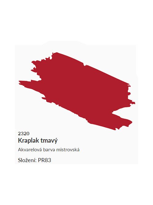 Umton akvarellfesték 2,6 ml – 2320 sötét kraplak