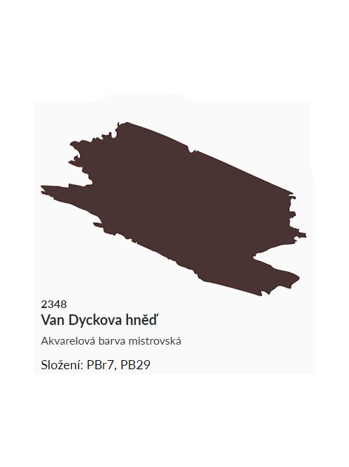 Umton akvarellfesték 2,6 ml – 2348 Van Dyck barna