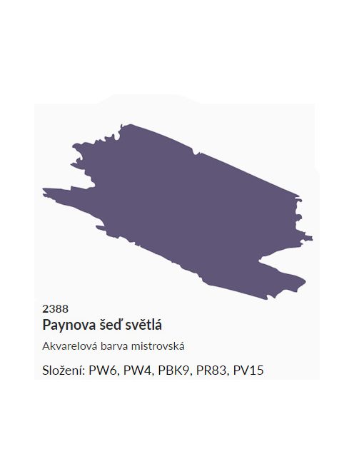 Umton akvarellfesték 2,6 ml – 2388 Payne's világosszürke