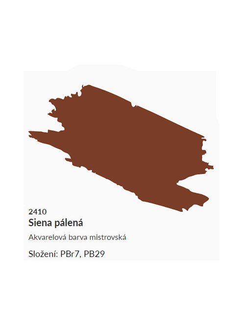 Umton akvarellfesték 2,6 ml – 2410 égetett szienna