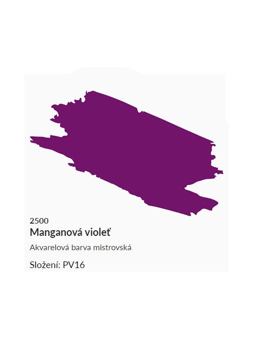 Umton akvarellfesték 2,6 ml – 2500 mangánviolet