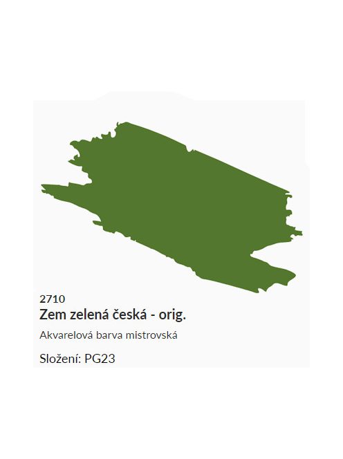 Umton akvarellfesték 2,6 ml – 2710 matt zöld cseh