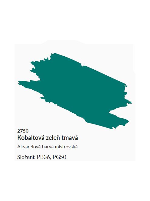Umton akvarellfesték 2,6 ml – 2750 sötét kobaltzöld