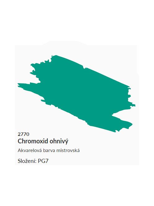 Umton akvarellfesték 2,6 ml – 2770 tüzes króm-oxid