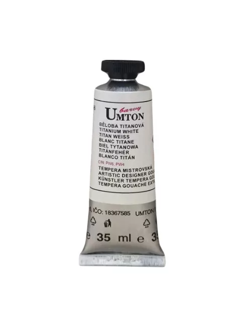 Temperafesték Umton 35ml  1096 titán fehér