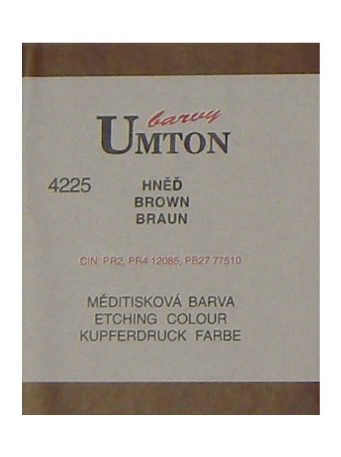 Umton réznyomdafesték 130ml – barna