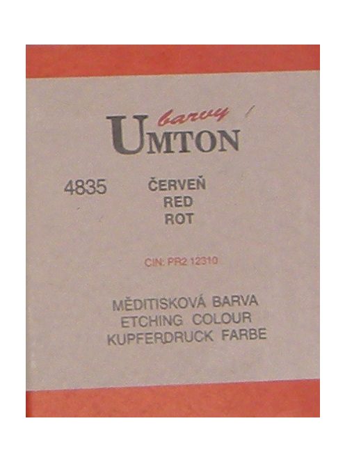 Umton réznyomdafesték 130ml – piros