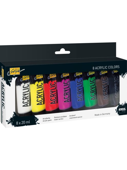 Akrilfesték készlet Kreul Solo Goya 8x20ml