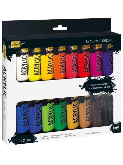 Akrilfesték készlet Kreul Solo Goya 16x20ml