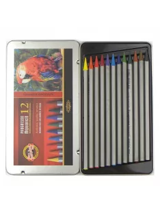 Watercolor coloured pencils progresso in varnish 12 pcs