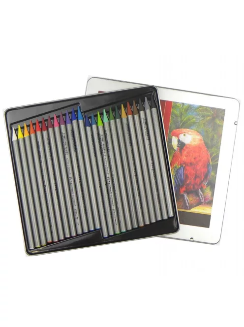 Akvarell színes ceruzák progresso alakban - 24 darabos szett