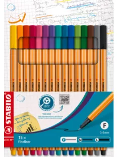 Stabilo 88 Liner készlet 15 db – Standard