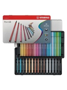 Stabilo Pen 68 markerkészlet - 40 db-os dobozban