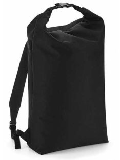 Icon Roll-Top vízálló hátizsák - fekete / fekete