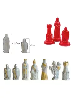 Silicone mold set  Chess pieces
