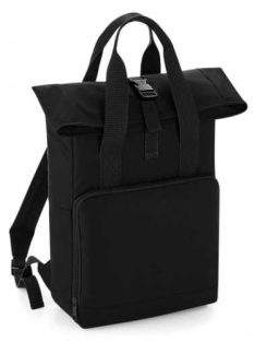 Görgős hátizsák fülekkel - fekete / fekete