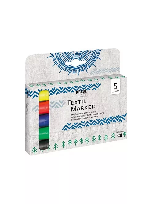 Kreul textil marker készlet 5db