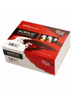 Rosa Studio acrylic paint set 18x20ml