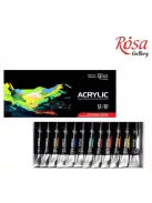 Rosa Gallery akril festékkészlet 12x20ml