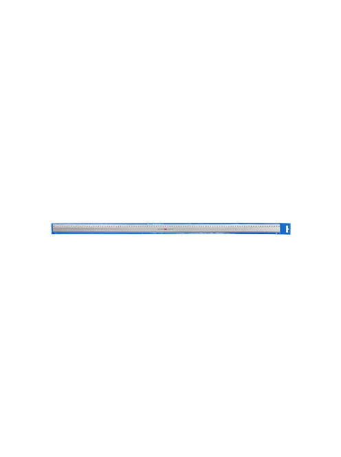 Ruler metal 100cm