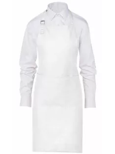 Pamut kötény zsebekkel 200g - fehér