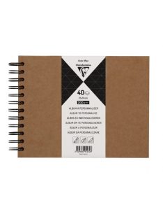 Album keménytáblás borítóval 21x16cm Kraft