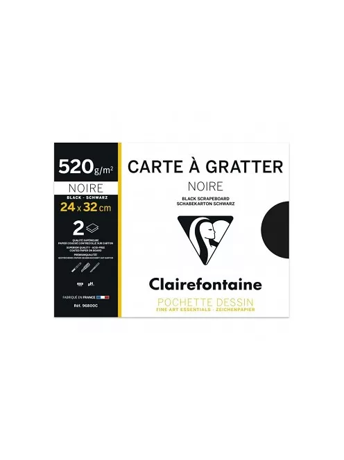 Karcoló karton 520g 24x32cm 2pcs