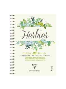 Clairefontaine gyűrűs herbárium A4 180g – 32 lap