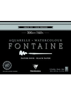 Fekete akvarell tömb Fontaine 36x51cm pamut 300g