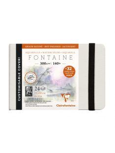 Fontaine akvarellkönyv 10x15cm melegen préselt 300g