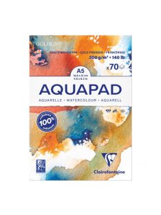 Pad for watercolor Goldline A4 300g, 50 lap