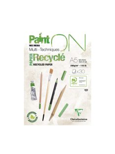   PaintON újrahasznosított vegyes médiás jegyzettömb A5 250g