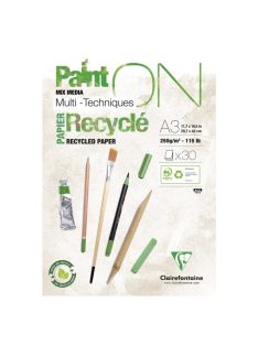   PaintON újrahasznosított vegyes médiás jegyzettömb A3 250g