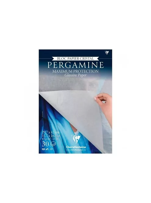 Pergamen védőpapír – A3 pad 45g