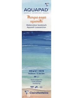 Aquapad akvarell könyvjelzőblokk 6x20cm 300g