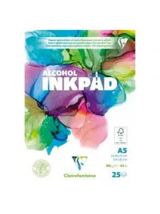 Alkohol tintához való blokk Inkpad glued A5 90g