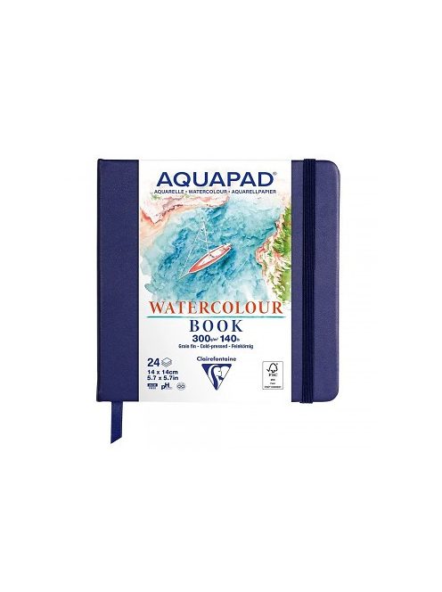 Aquapad akvarellblokk Aquapad 14x14cm 300g