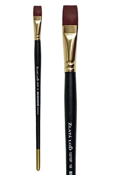 Lapos kefe Zlatá loï 1075F - 24-es méret