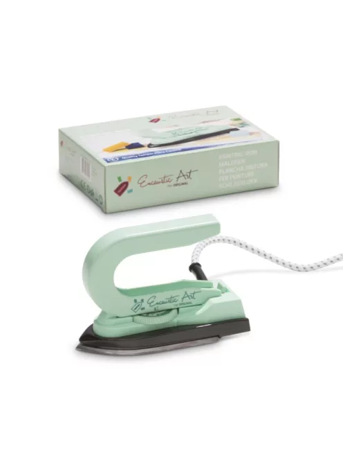 Zöld enkausztika vasaló