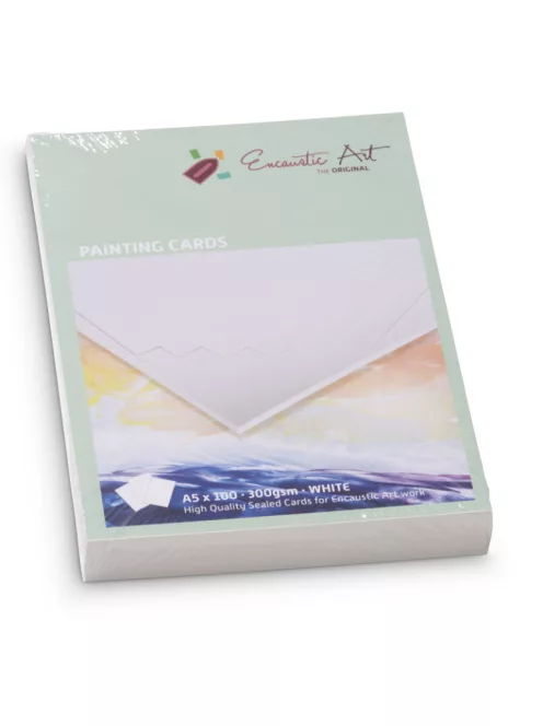 cardboard for encaustic A5 fehér 250 g/m2