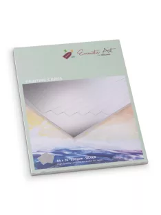 cardboard for encaustic A4 silver 250 g/m2