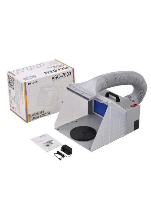 Szívóállomás szórópisztolyhoz és légecset-hez