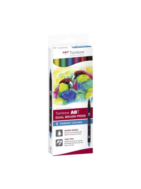 Tombow marker készlet 6 db - alapszín