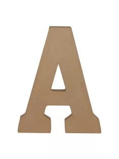 Papírmasé betű – A