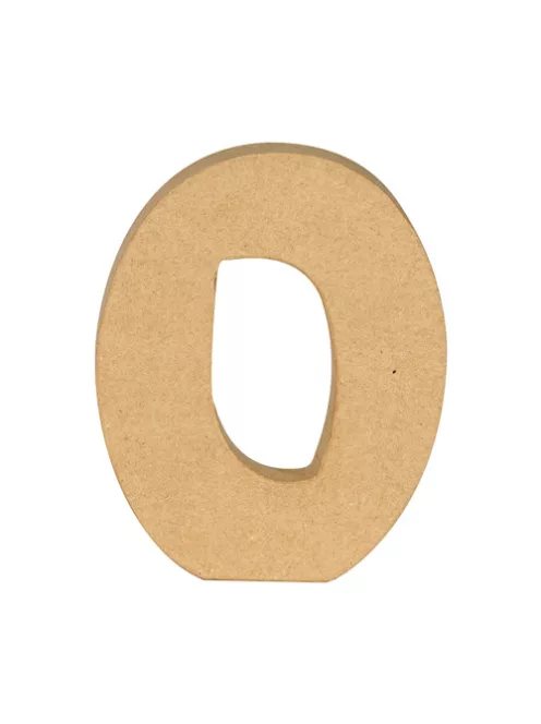 Papírmasé szám – 0
