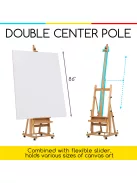 Nagy bükkfa festőállvány Meeden 6043 Deluxe