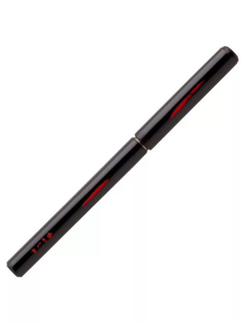 Hagyományos japán ecsetirón fa dobozban