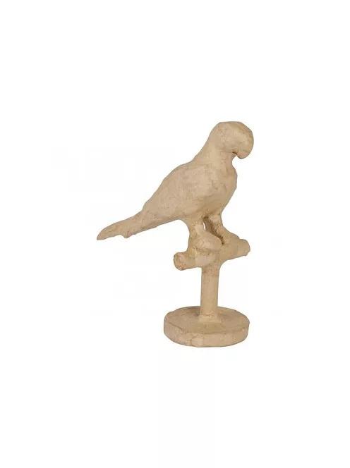 Kis papírmasé parrot
